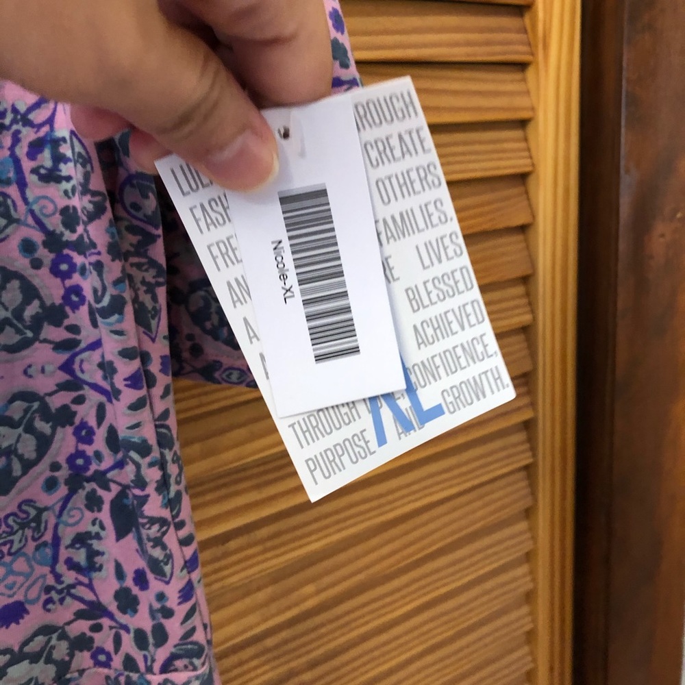 NWT Lularoe Nicole XL dress - Picture 10 of 14